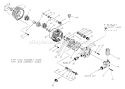 Part Location Diagram of 97568YGS Briggs and Stratton CRANKCASE, ALUMINUM